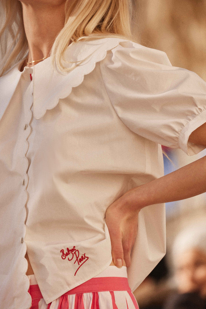 Shirt Félicie natural white