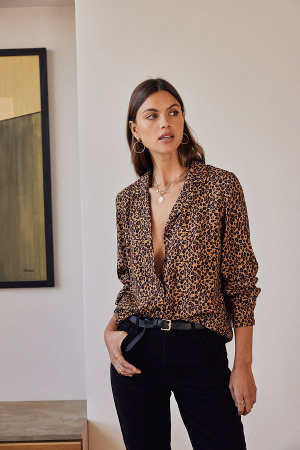 chemise-george-imprime-leopard