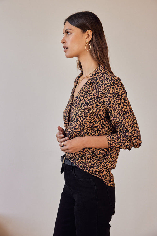 chemise-george-imprime-leopard