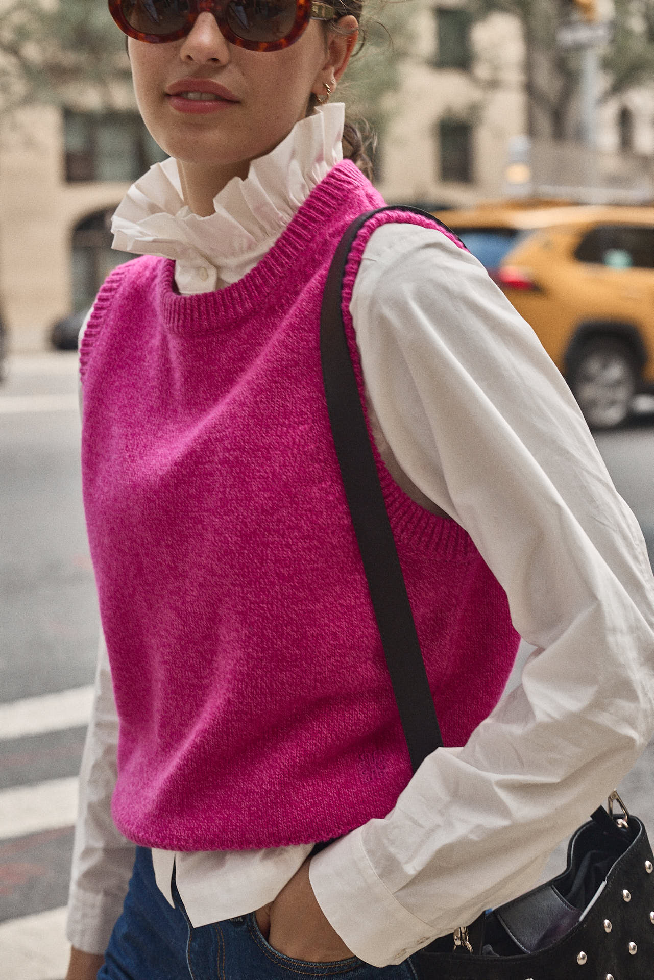 Chad pink sweater