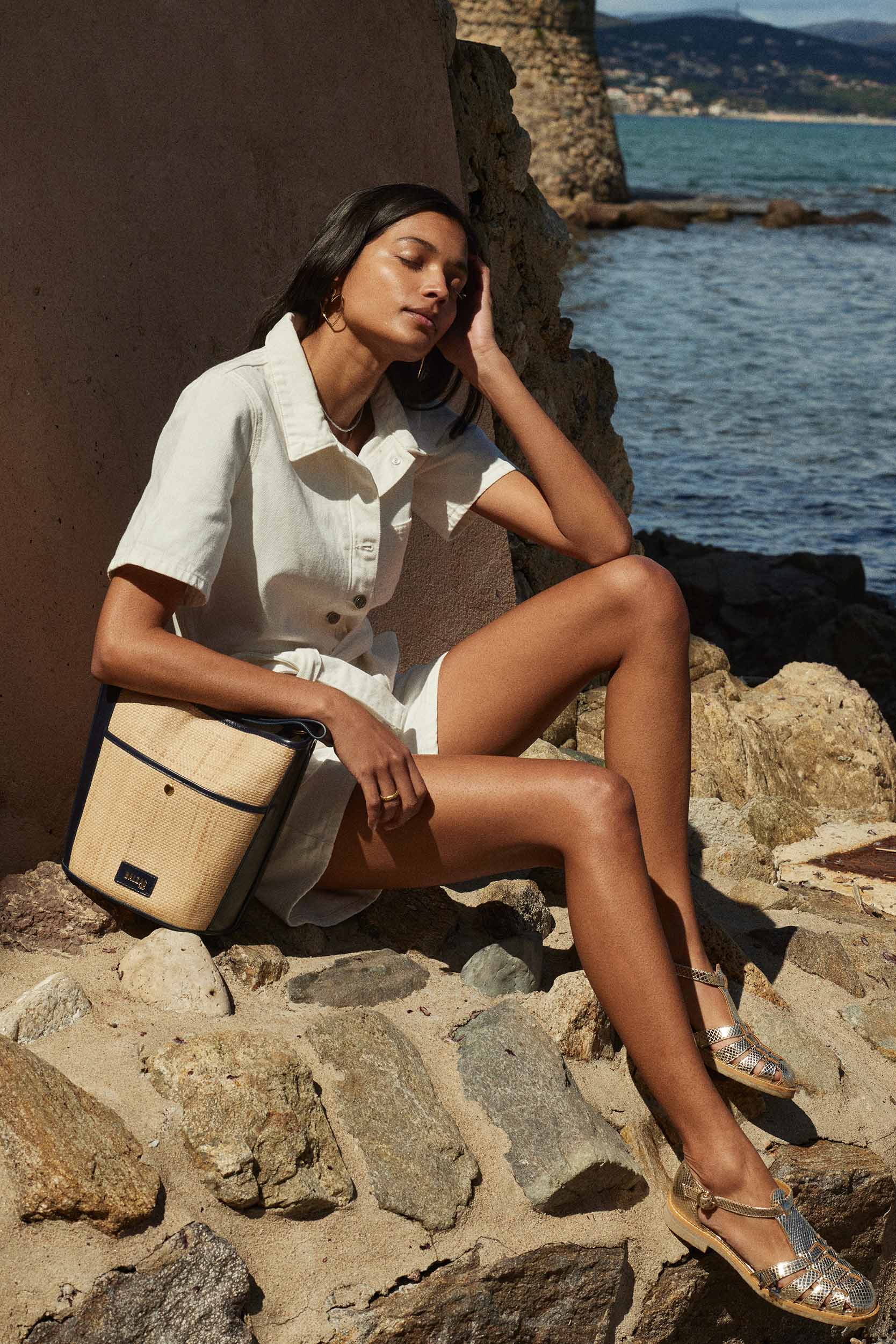 Sandals Théoline gold