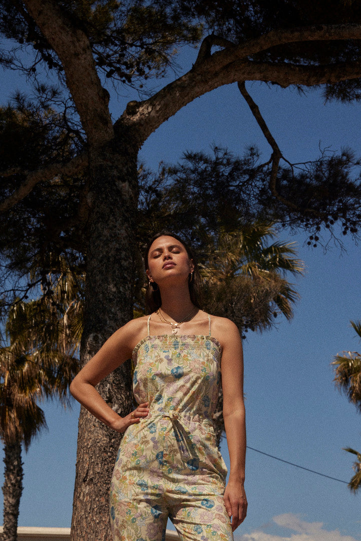 Jumpsuit Komodo printed flowers d'été