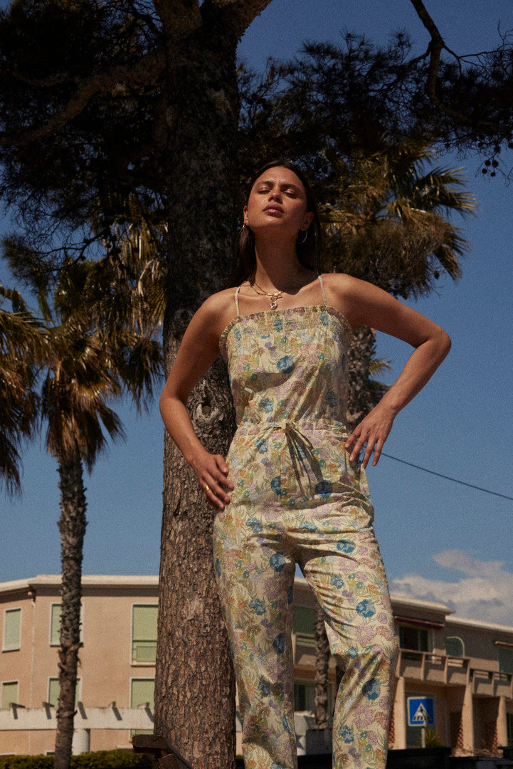 Jumpsuit Komodo printed flowers d'été