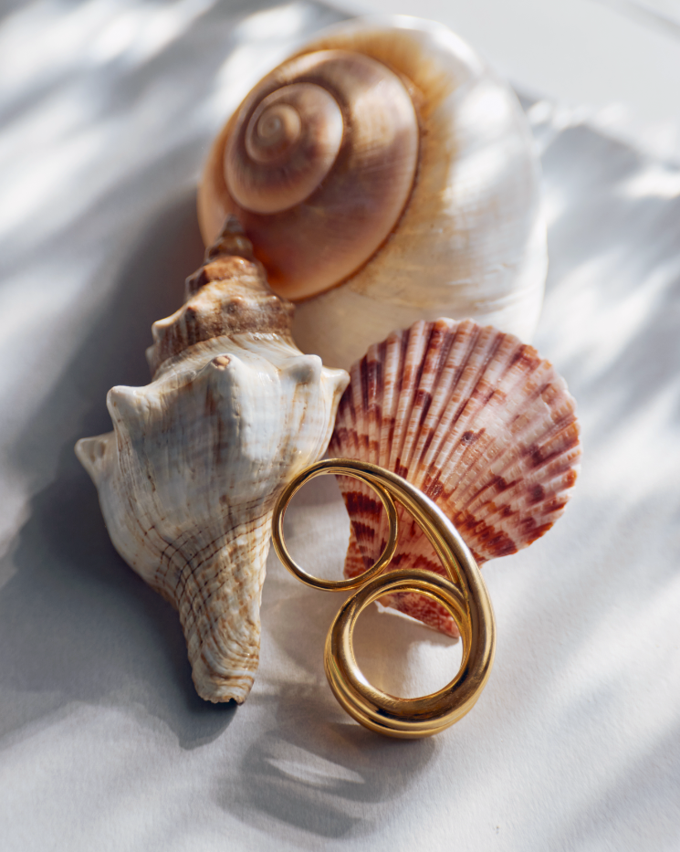 Augustine gold ring