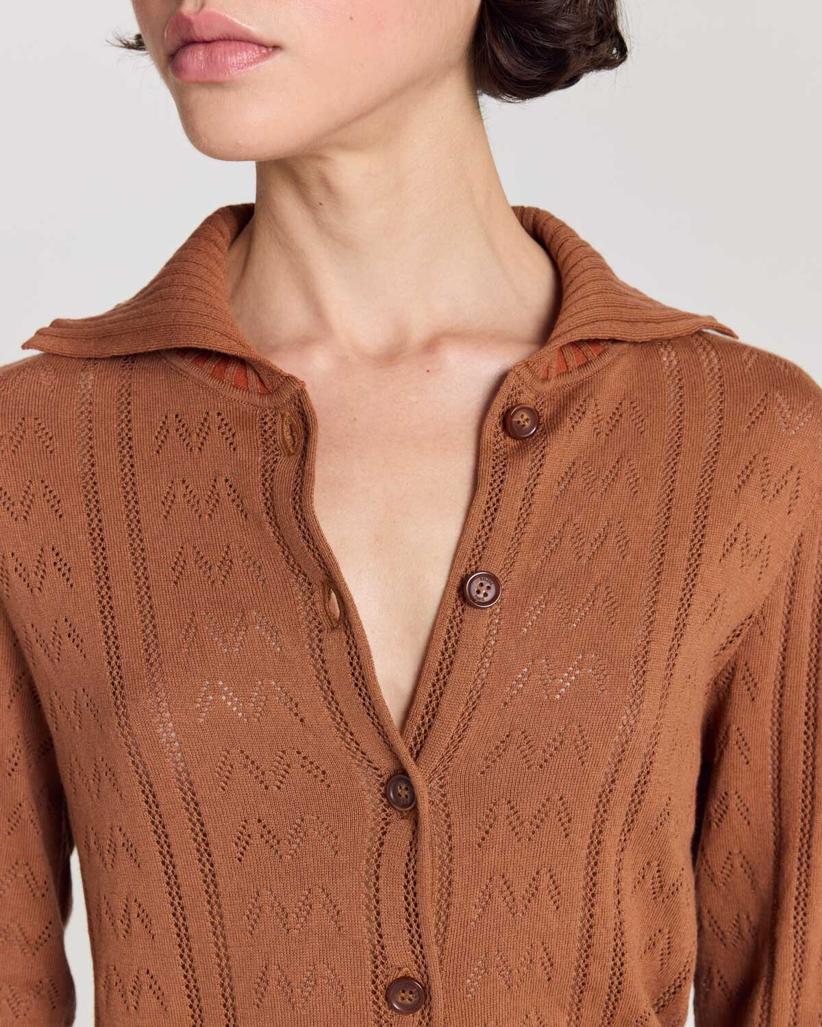 Melissa cinnamon cardigan