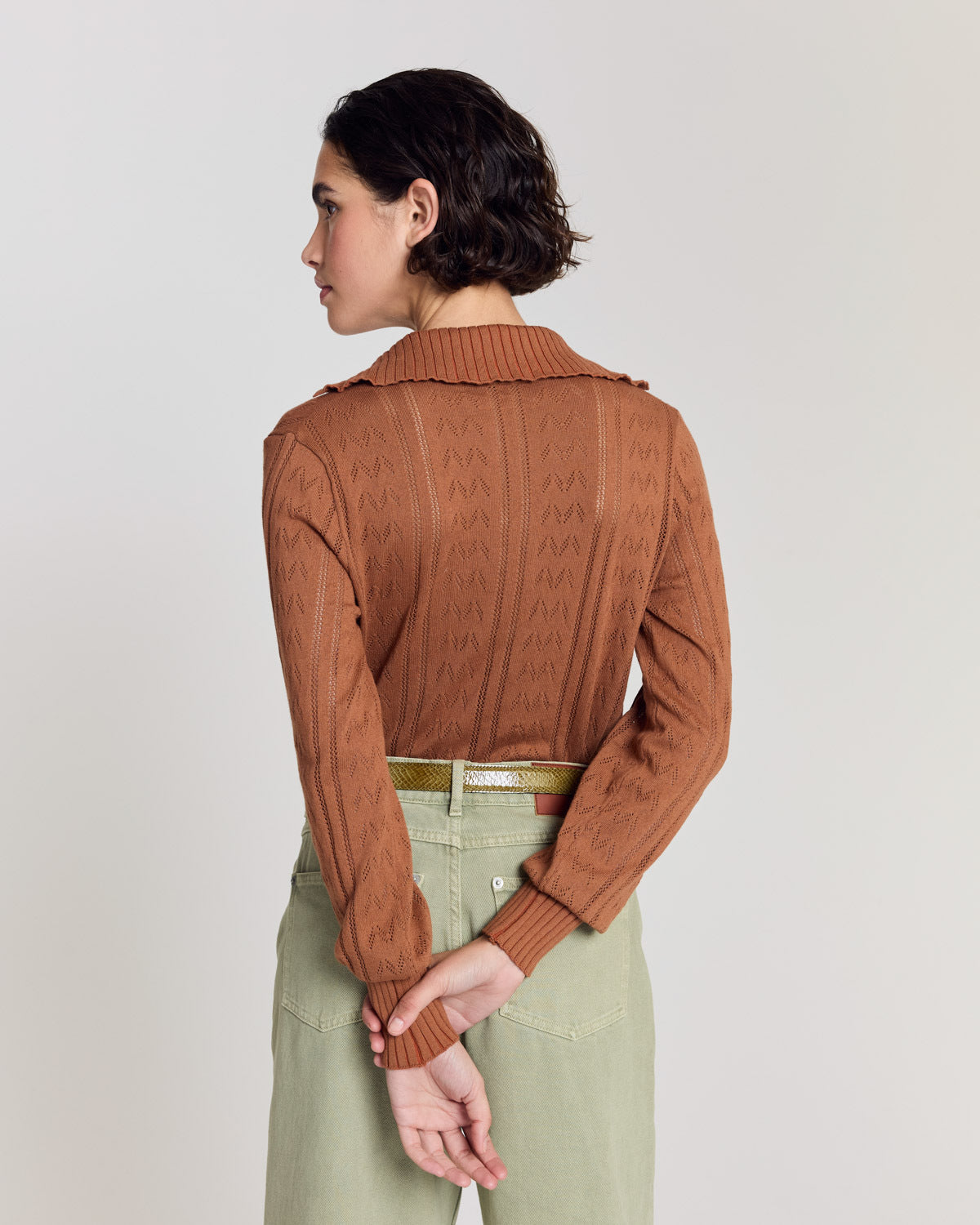 Melissa cinnamon cardigan