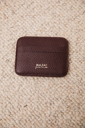 Burgundy Cyrill card holder