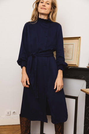 Navy Méline dress