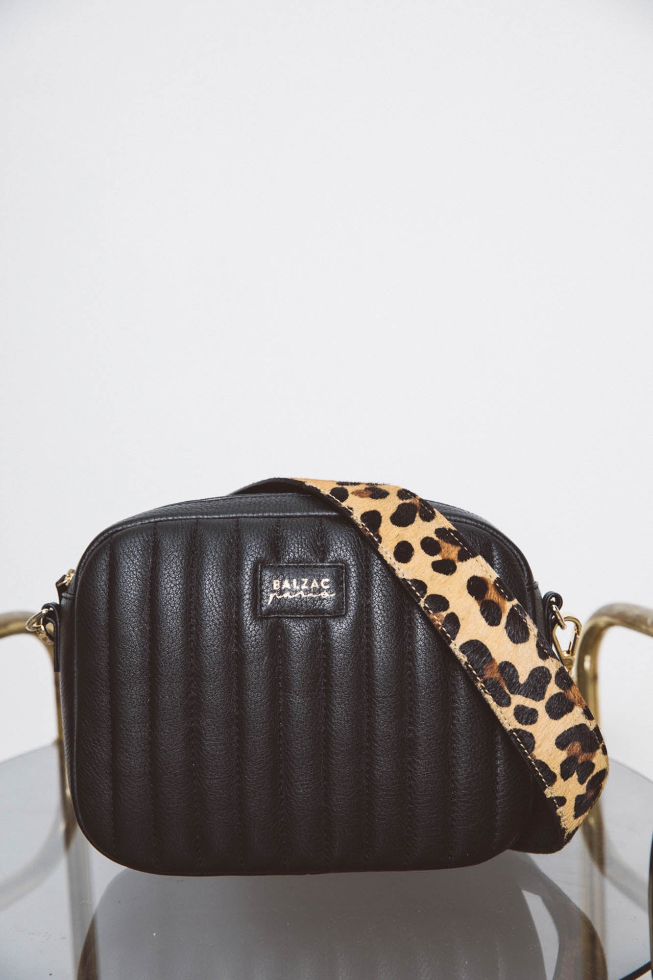 Handle César pony leopard