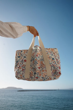 Indian floral print Isla bag