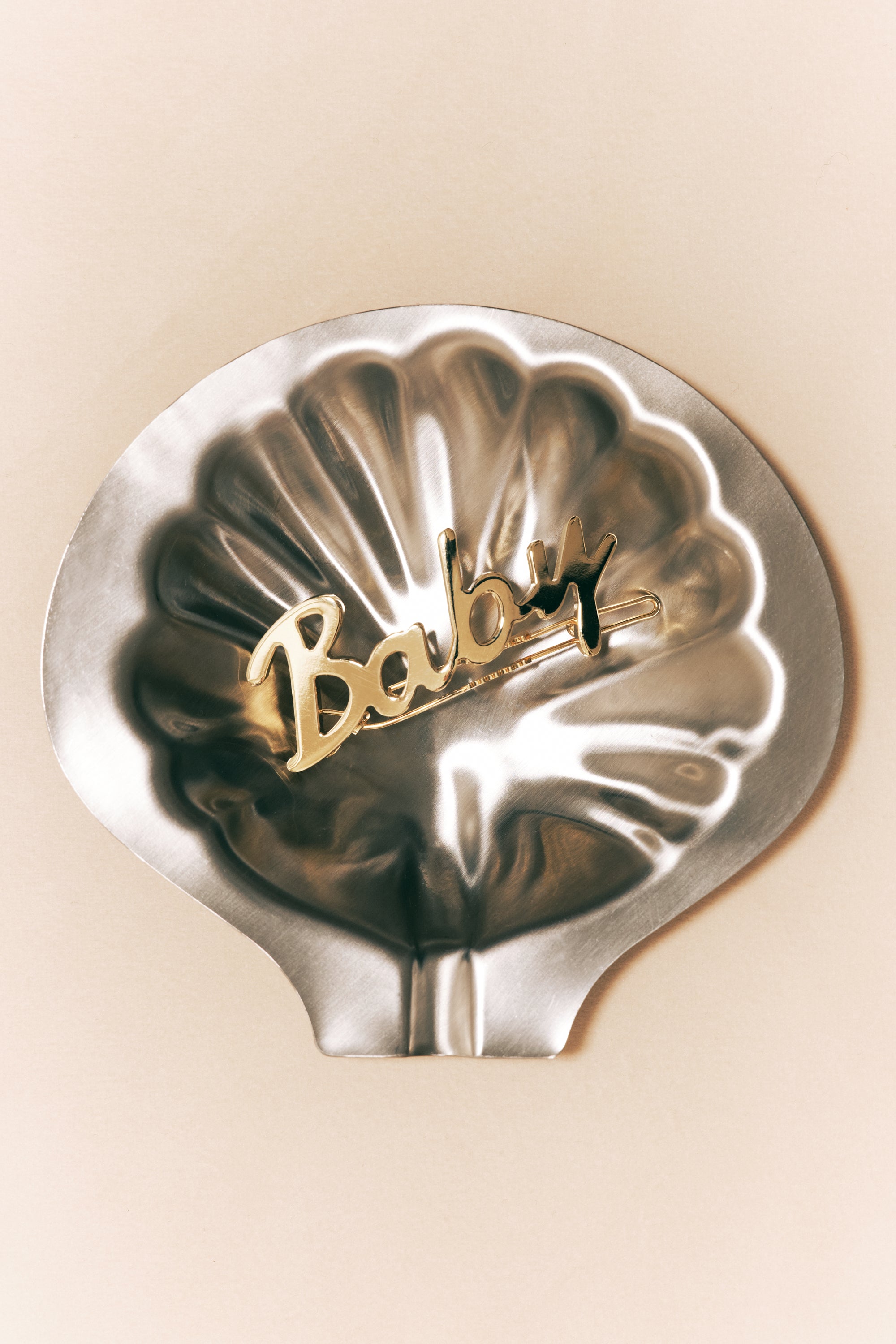 Hair clip Baby gold
