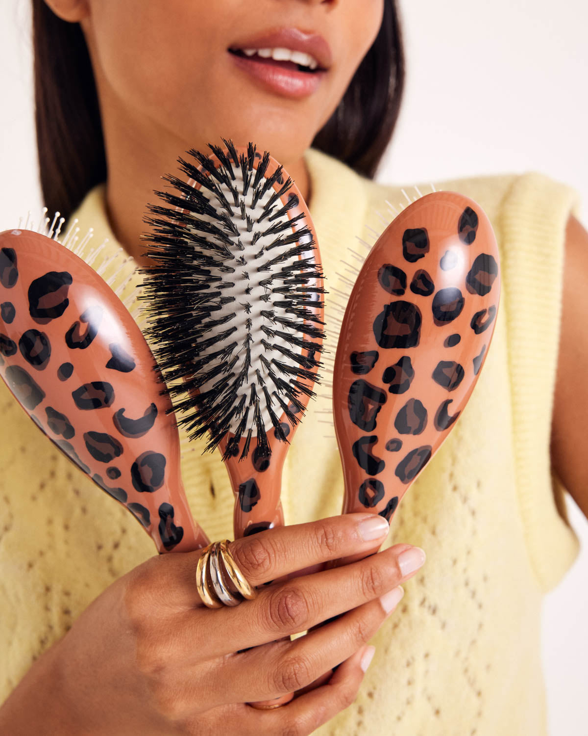 Brush N.04 All Hair Types Leopard