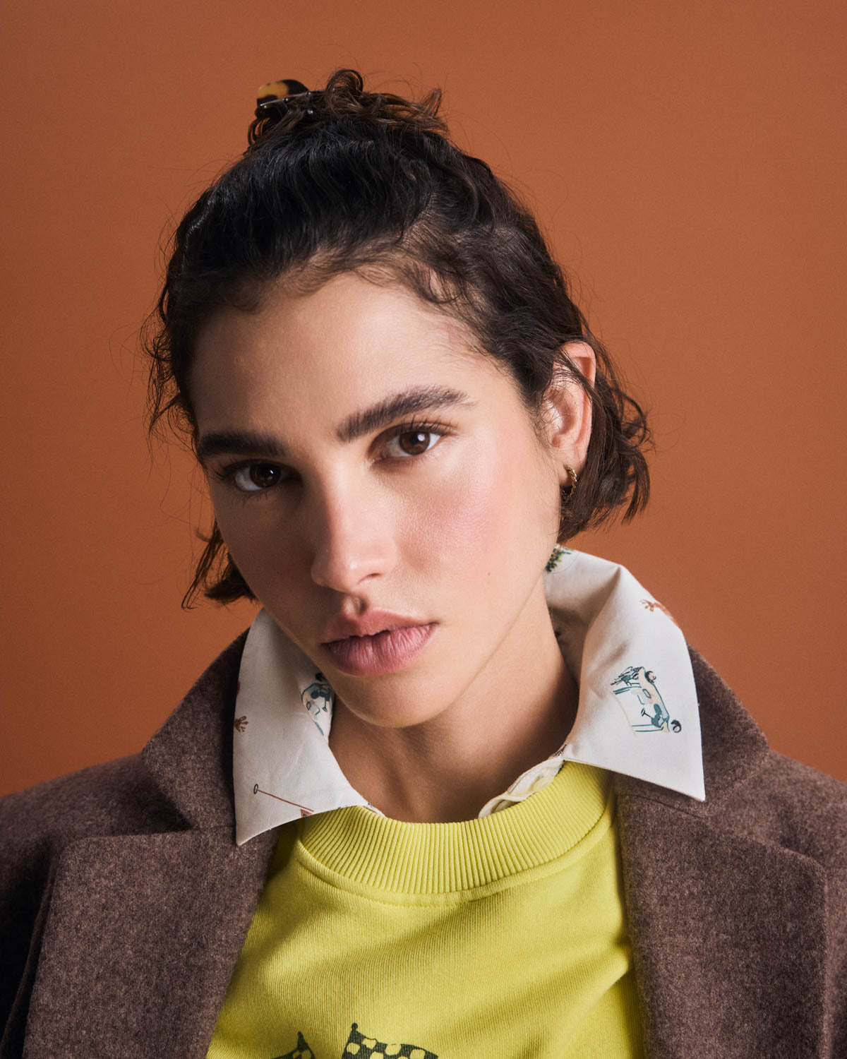 Virgile yellow sweatshirt
