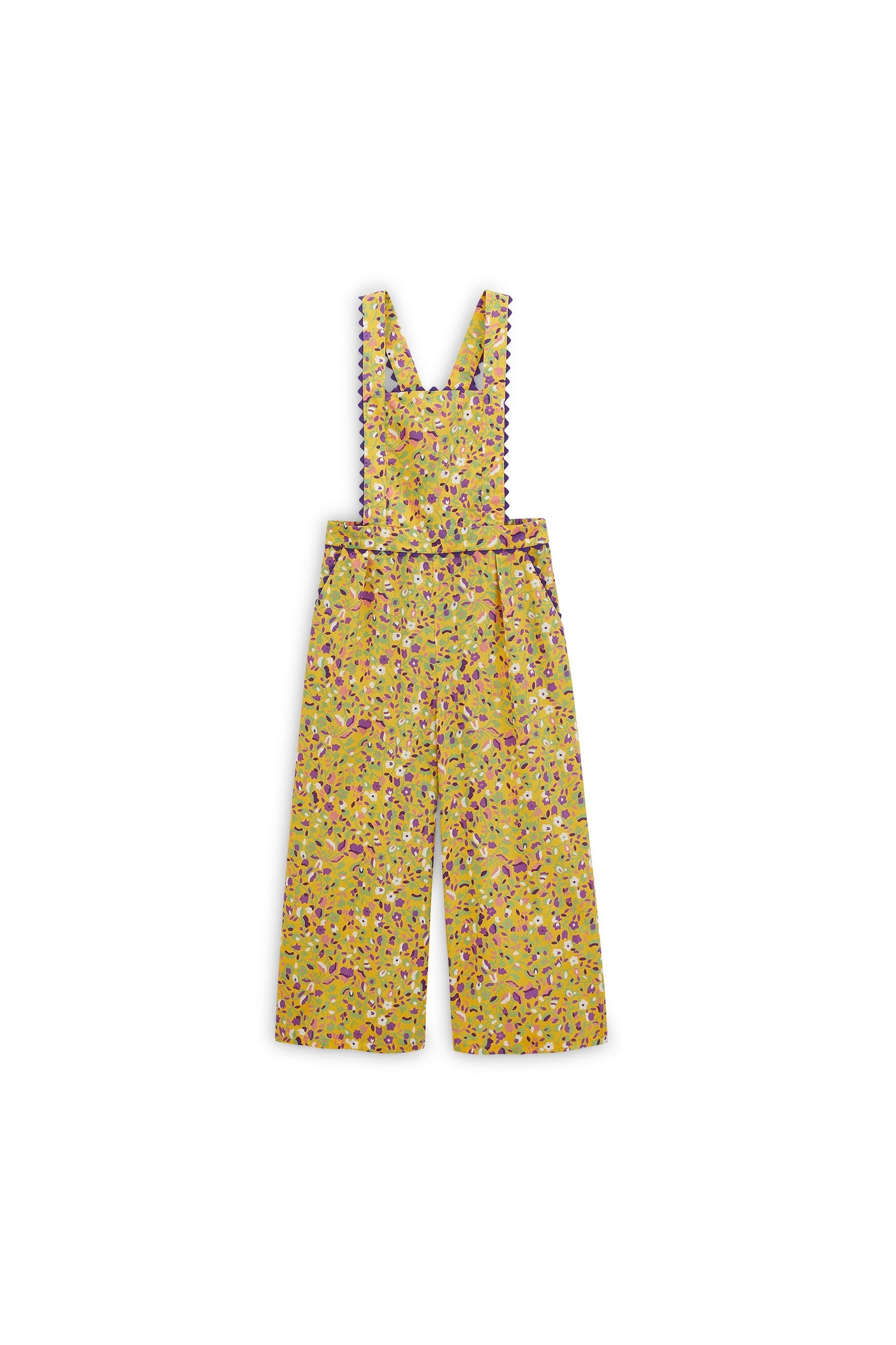 Salopette Trouvaille printed kyrielle of flowers