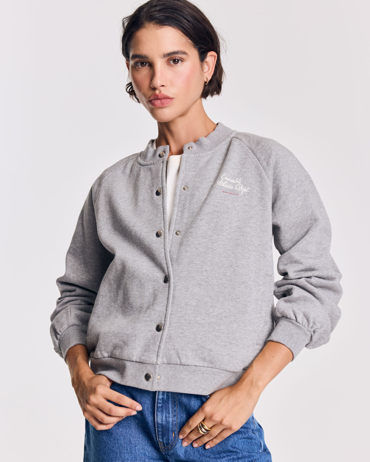 Cardigan Douillet gris chiné Ensemble