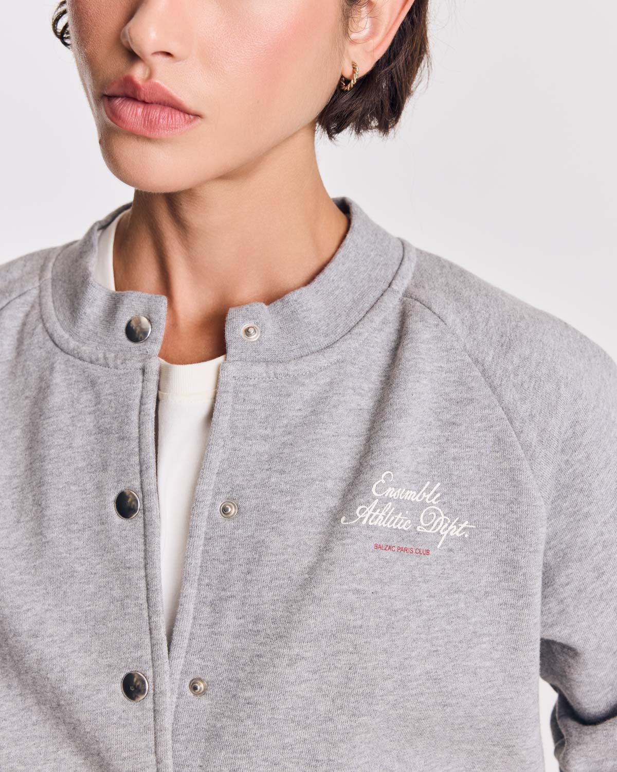 Cardigan Douillet gris chiné Ensemble