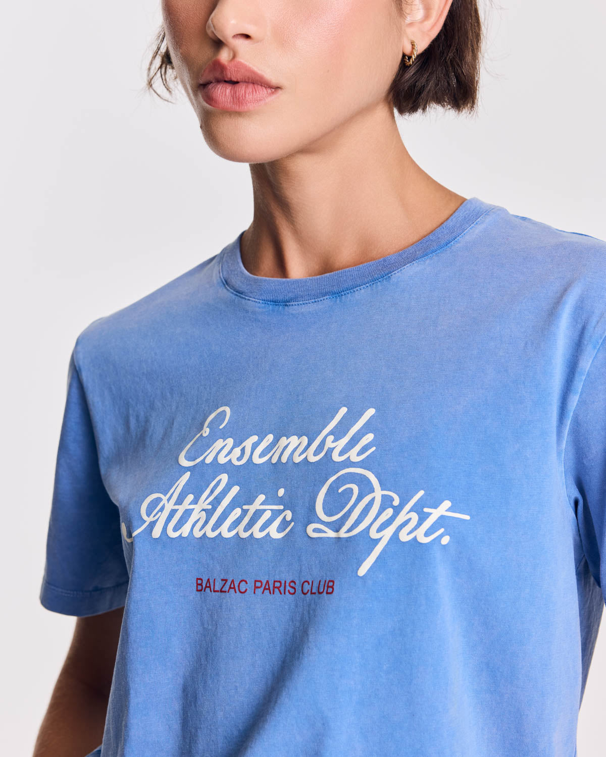 Tee-shirt Bree Ensemble bleu délavé