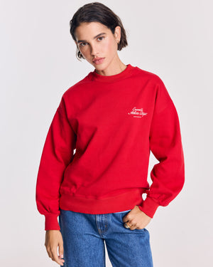 Sweat-shirt Virgile Ensemble rouge