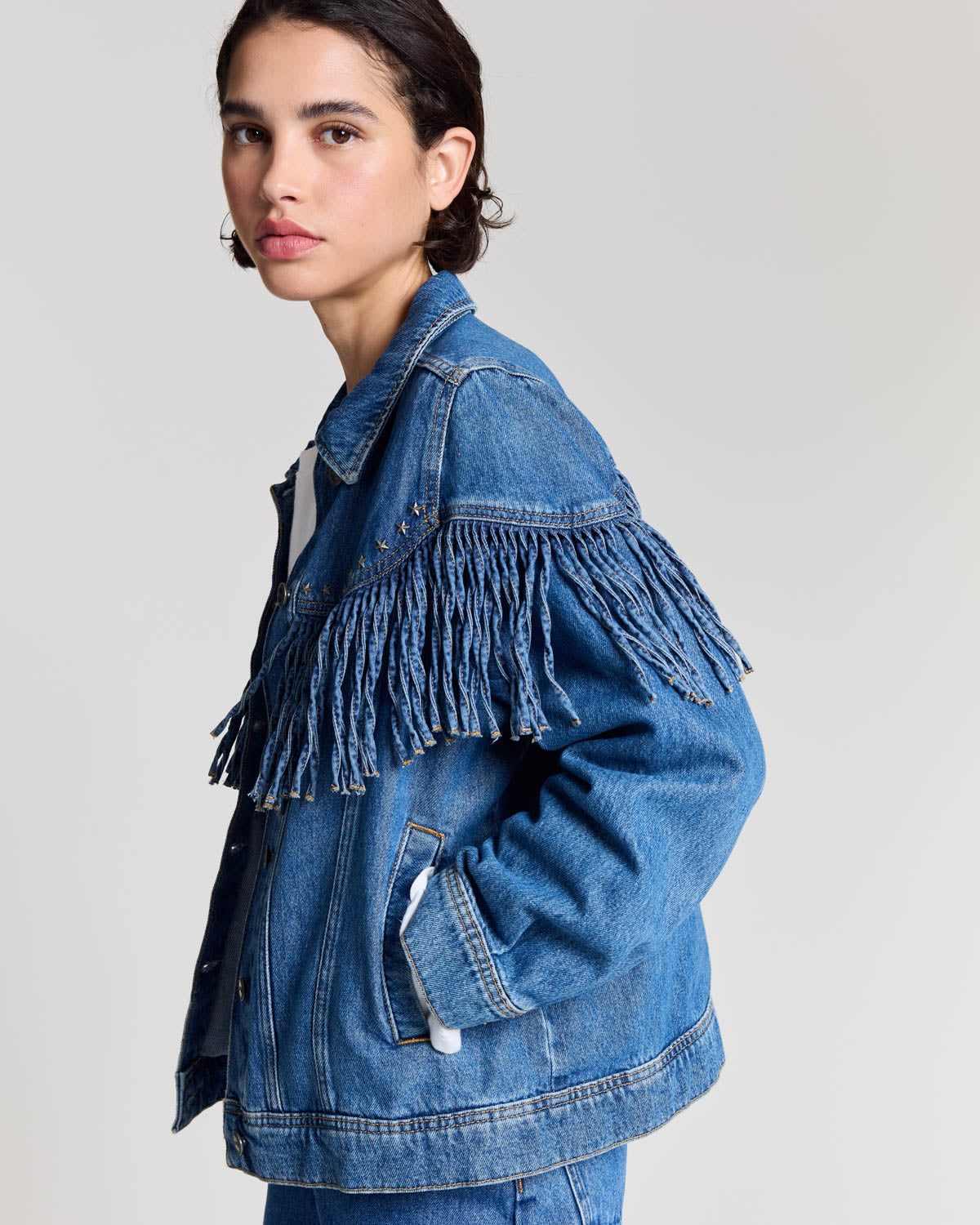 Holly ultramarine blue jacket