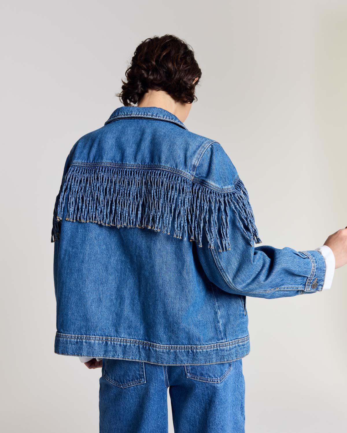 Holly ultramarine blue jacket
