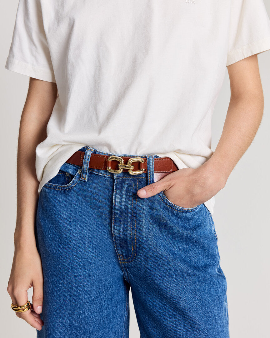 Céane cognac belt