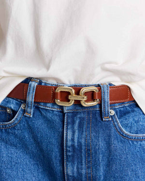 Céane cognac belt