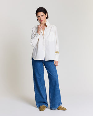 Chemise Leonor blanc naturel
