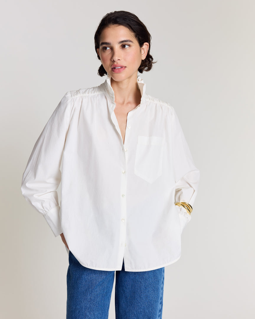 Chemise Leonor blanc naturel