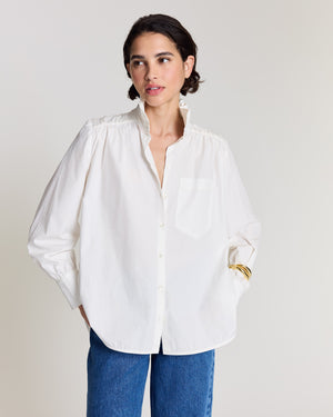 Natural white Léonor shirt