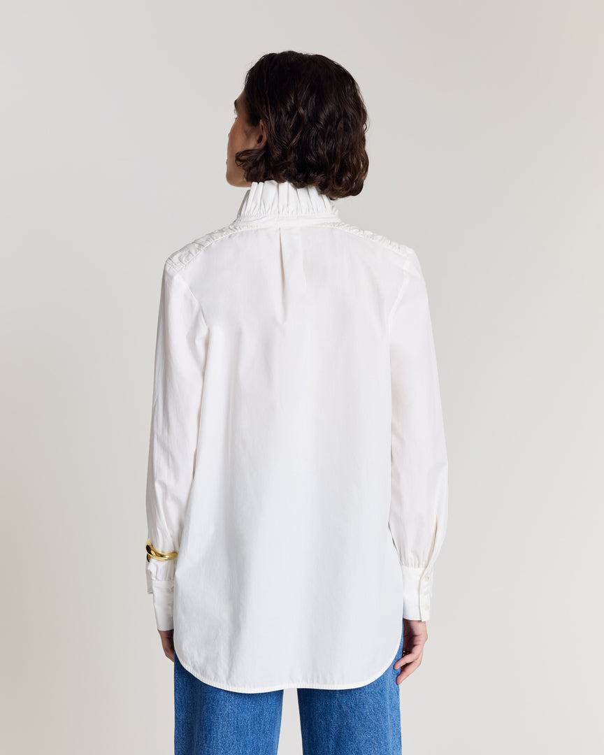 Chemise Leonor blanc naturel