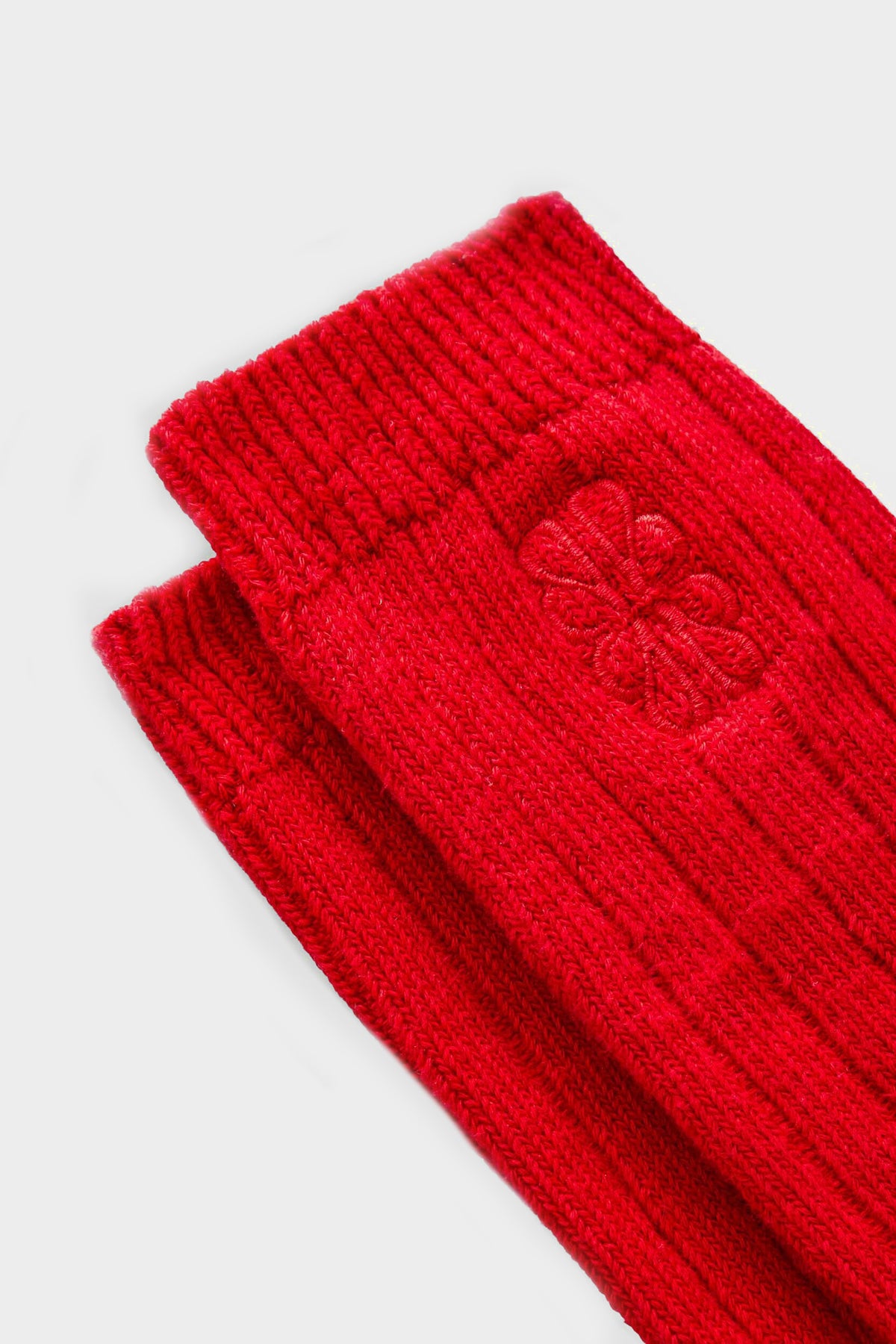Chaussettes Felice rouge