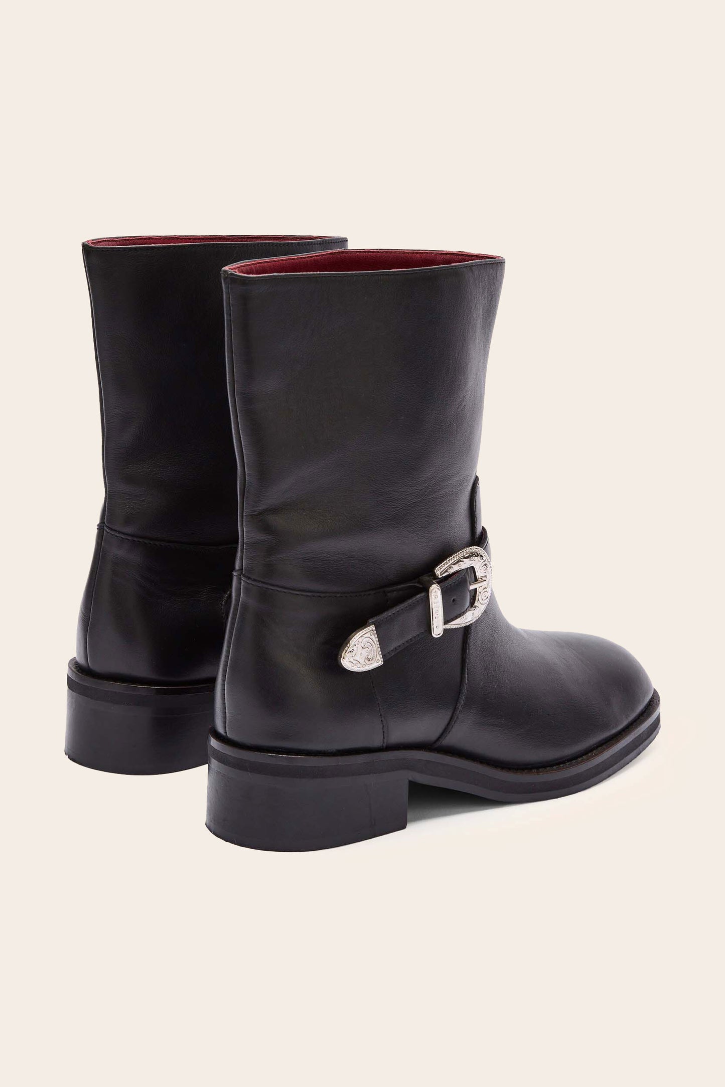 Sharon black ankle boots