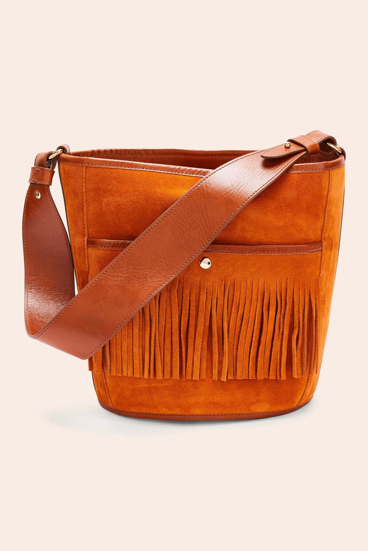 Sac Sofia franges camel