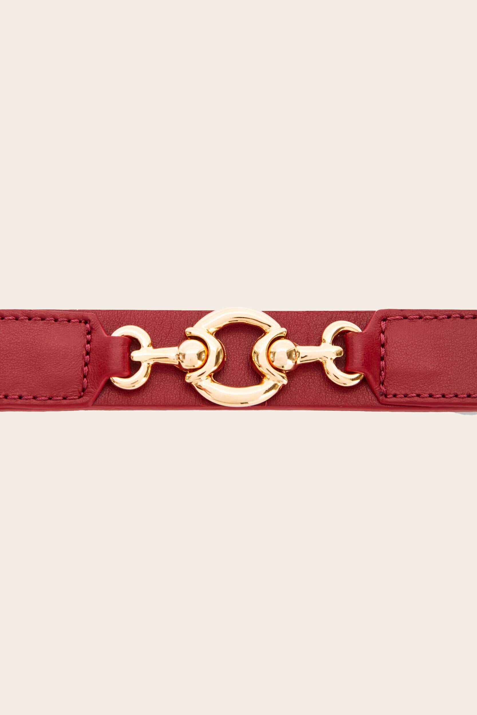 Belt Brandon burgundy