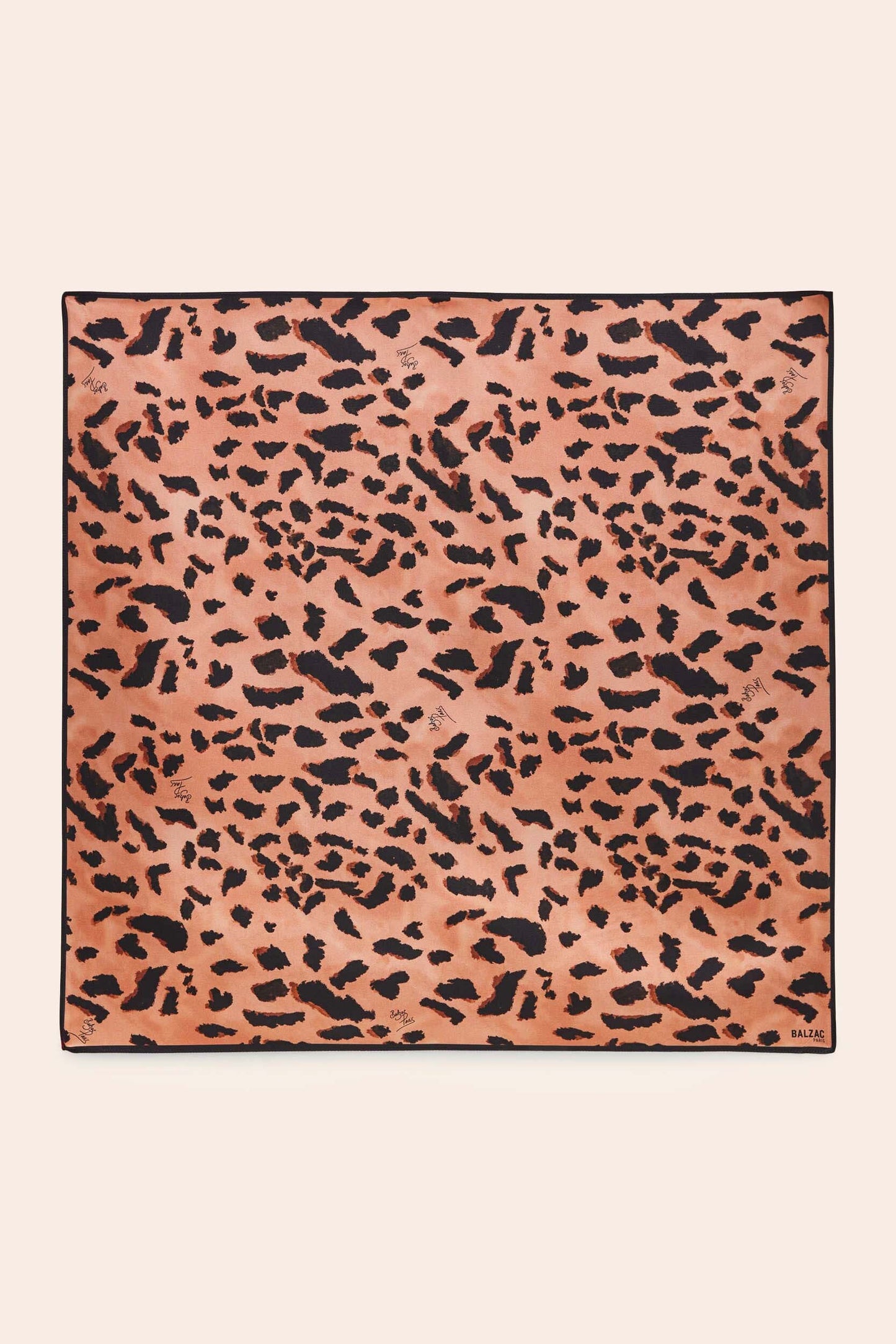 Foulard Kelly guepard cappuccino