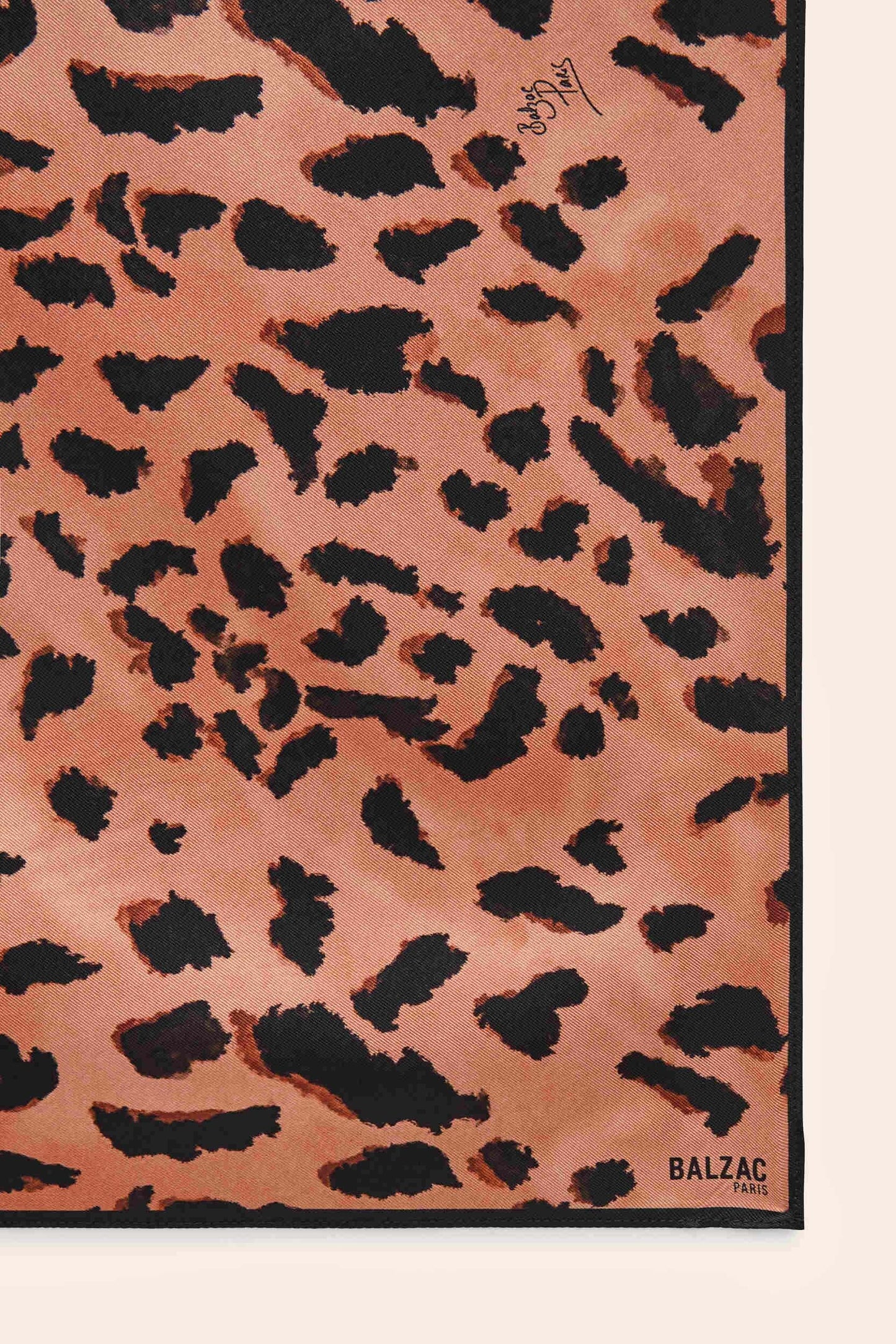 Foulard Kelly guepard cappuccino