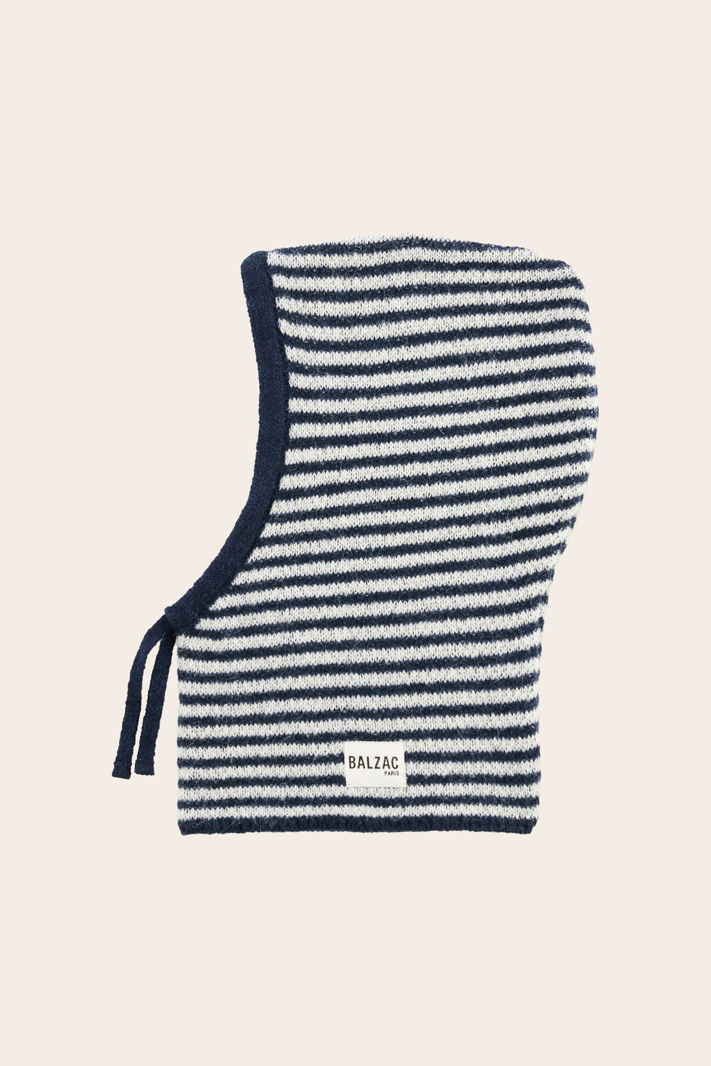 Miller balaclava navy stripes