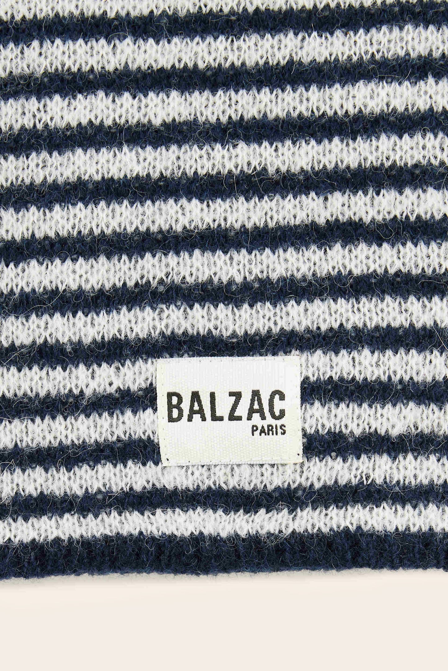 Miller balaclava navy stripes