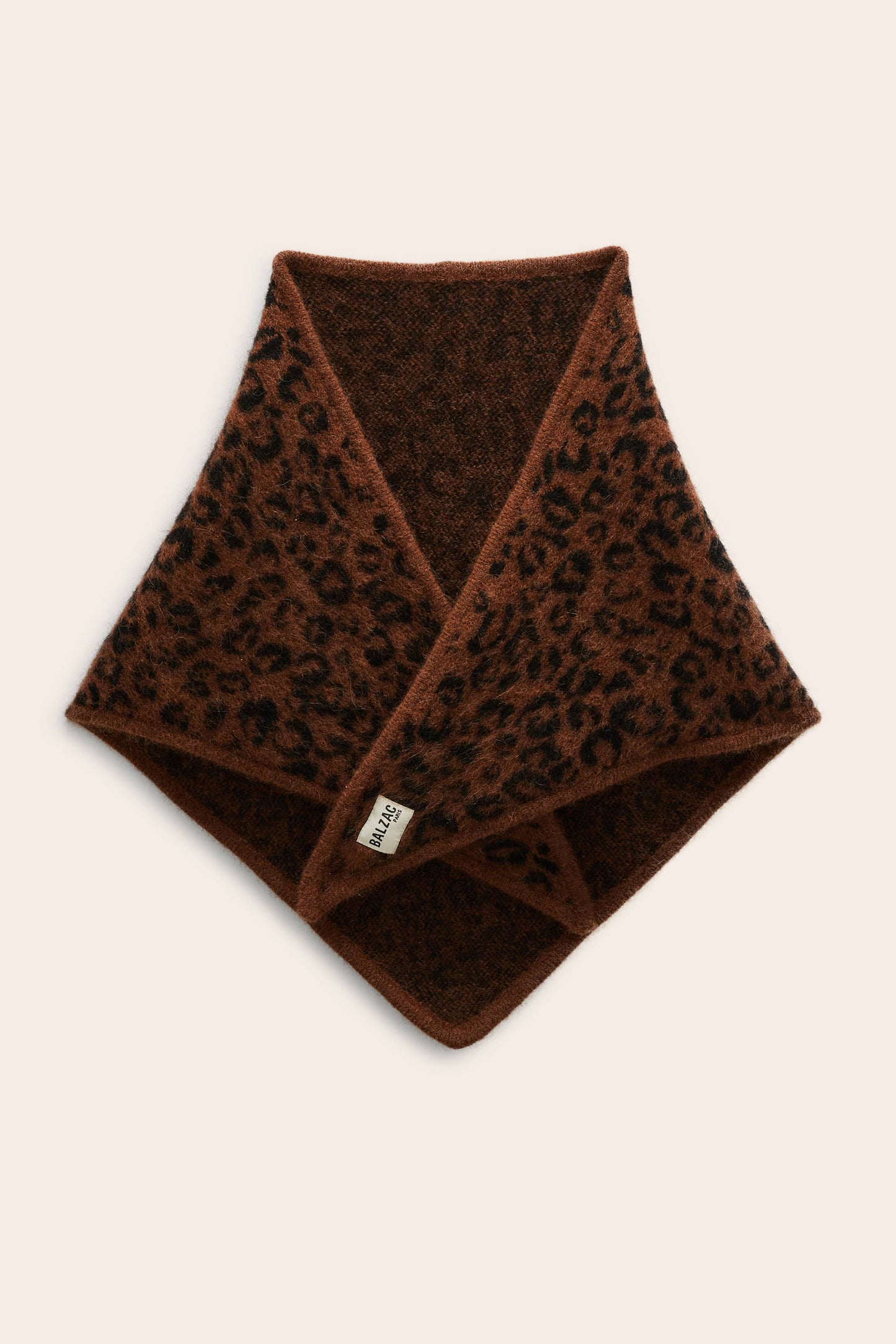 Fawn Leopard Milo Scarf