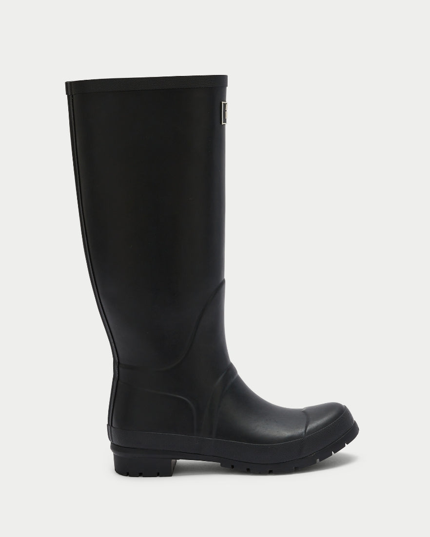 Bottes Emilia noir Barbour x Balzac Paris