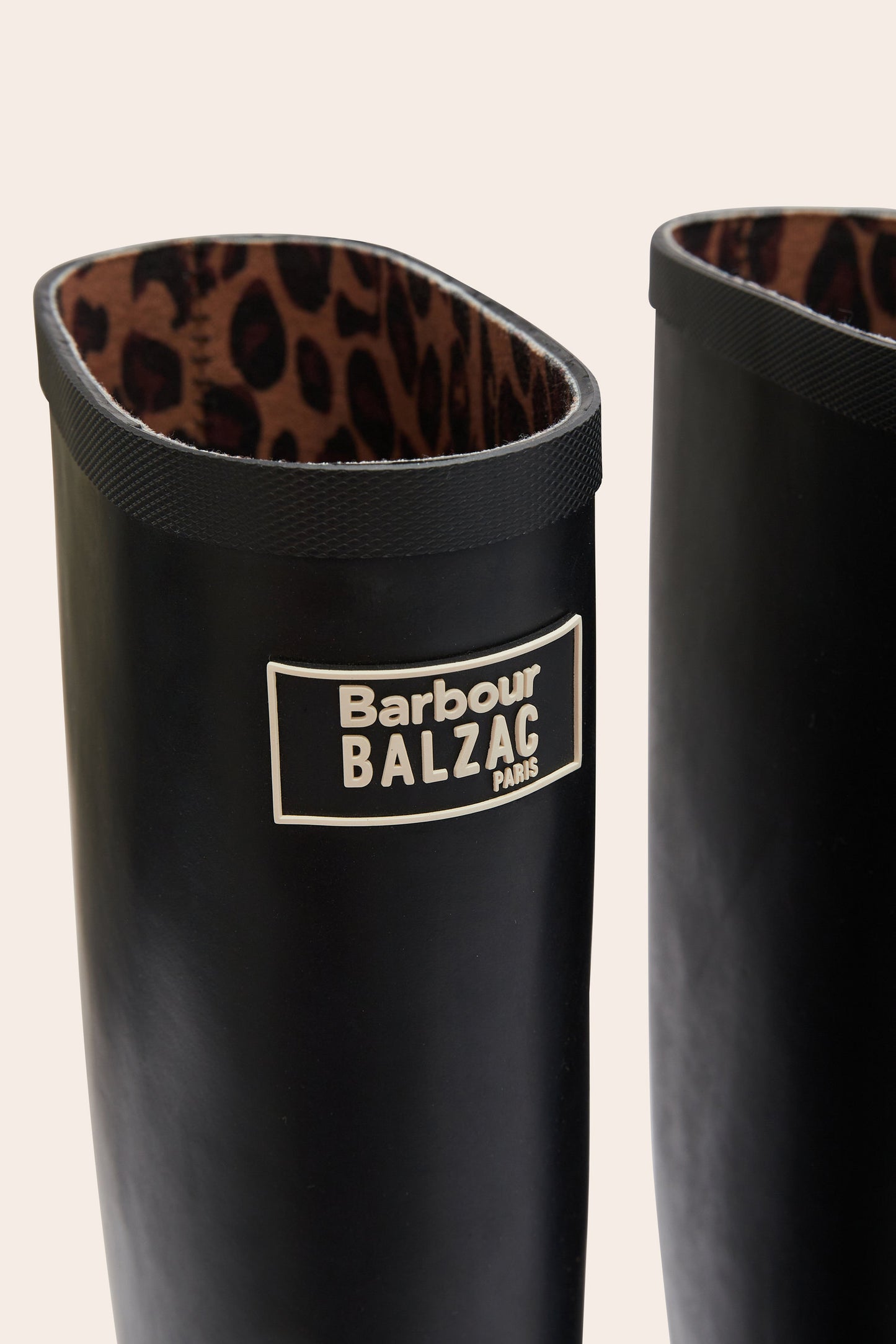 Bottes Emilia noir Barbour x Balzac Paris