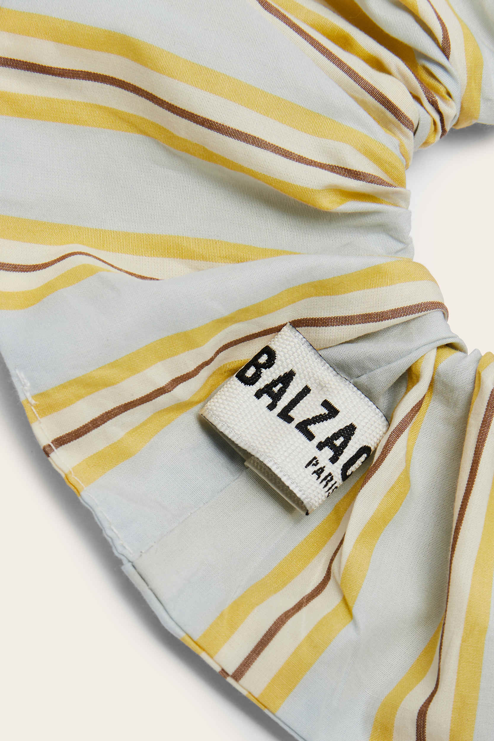 Scrunchie Billy XL stripe blue and yellow