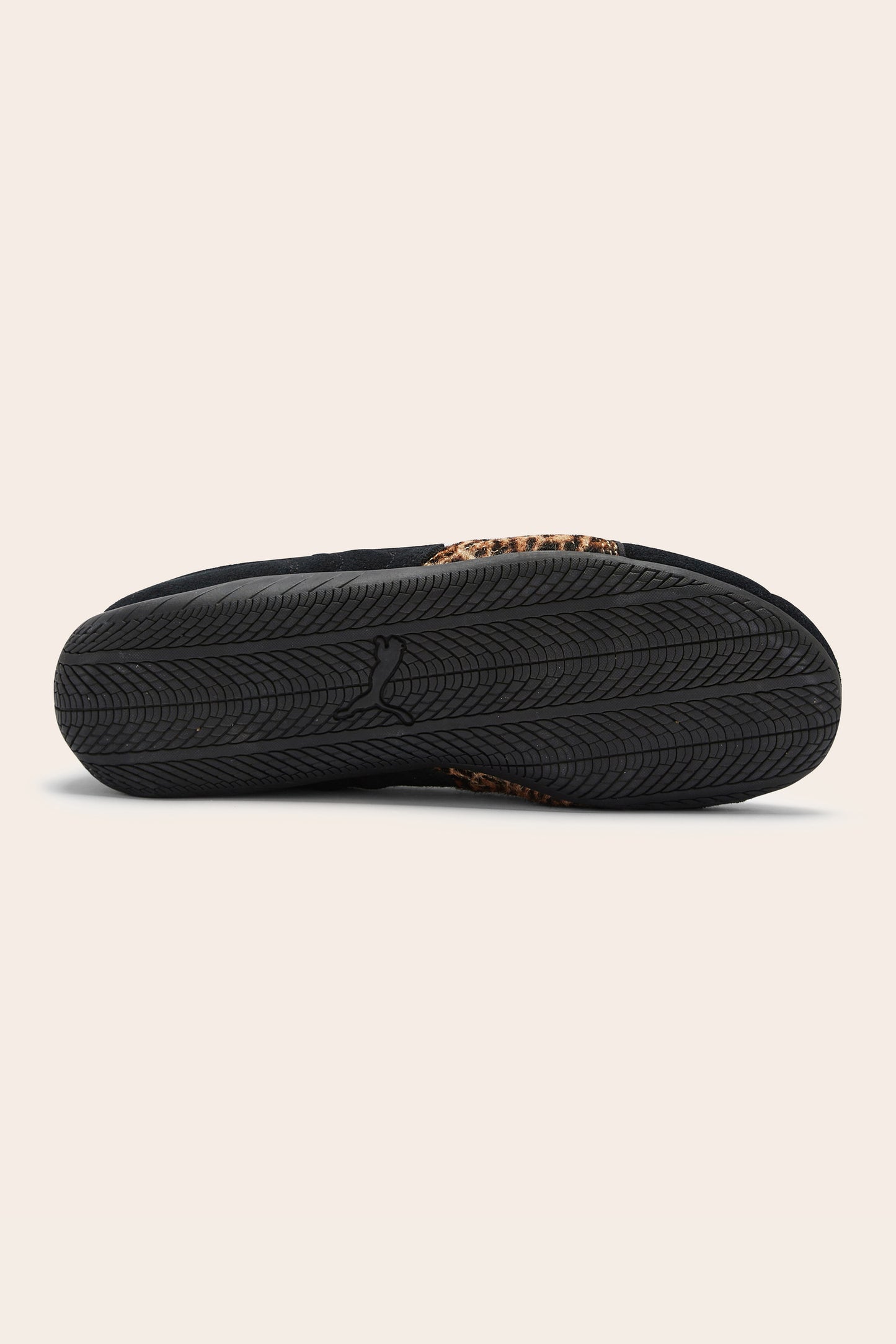 Black and leopard Speedcat sneakers - Puma X Courir X Balzac Paris