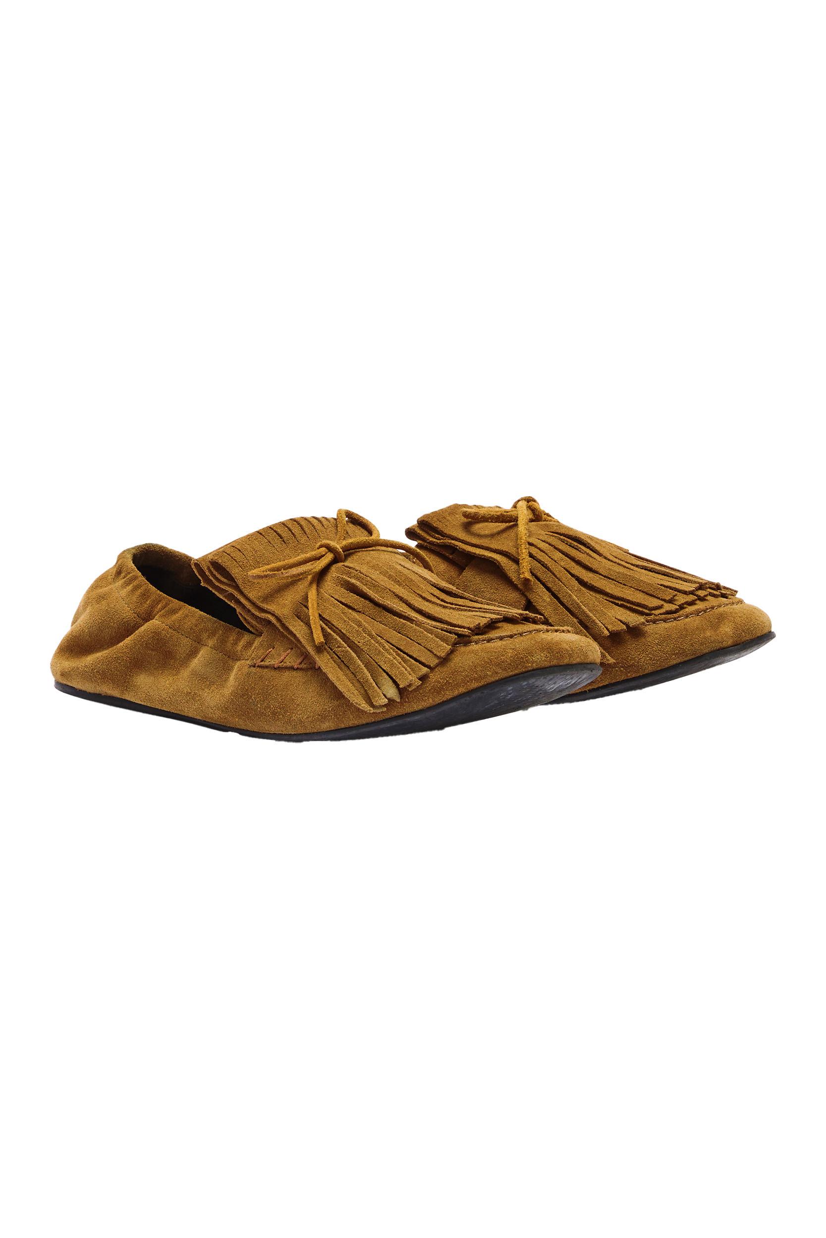 Loafers Alix frange khaki