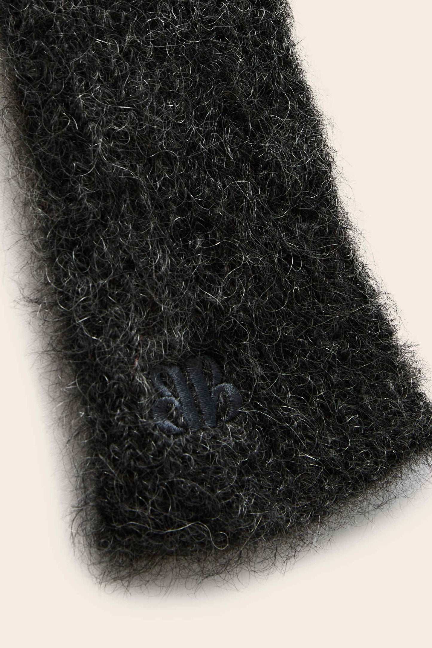 Grey Dimitri Mittens