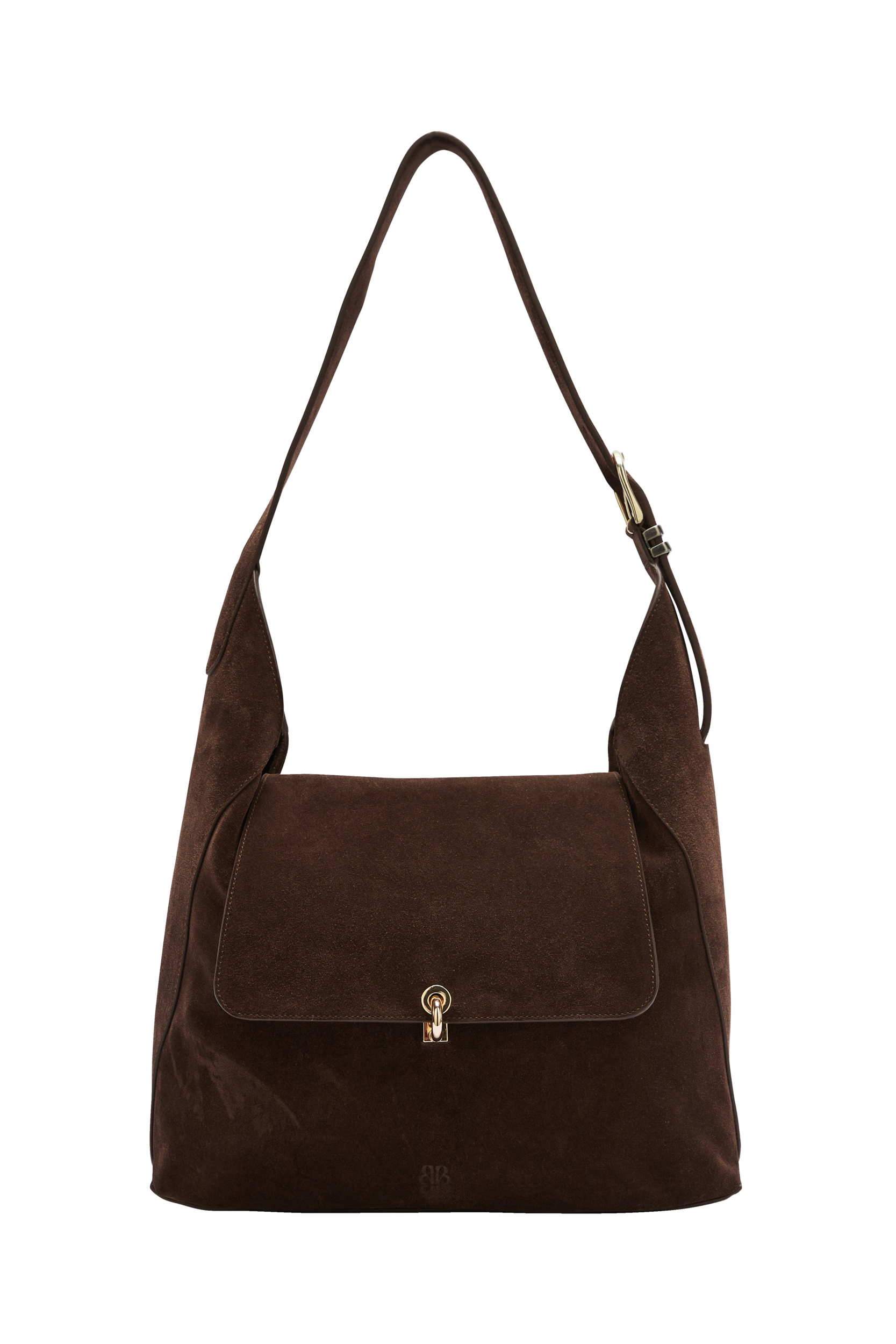 Bag Gala suede of leather mocha