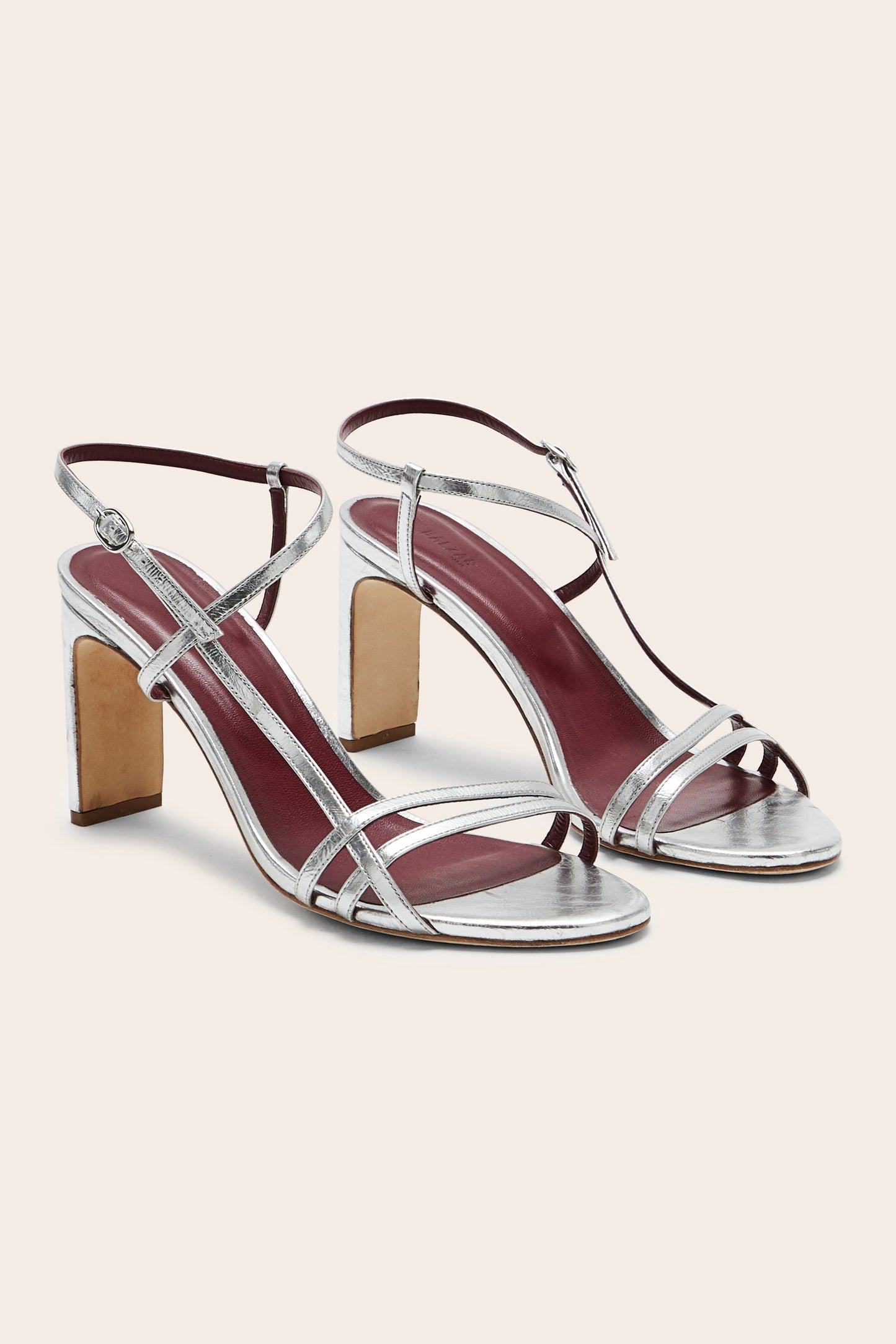 Cornelia silver sandals