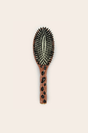 Brush N.03 Normal to Thick Hair - Sensitive Scalp Leopard