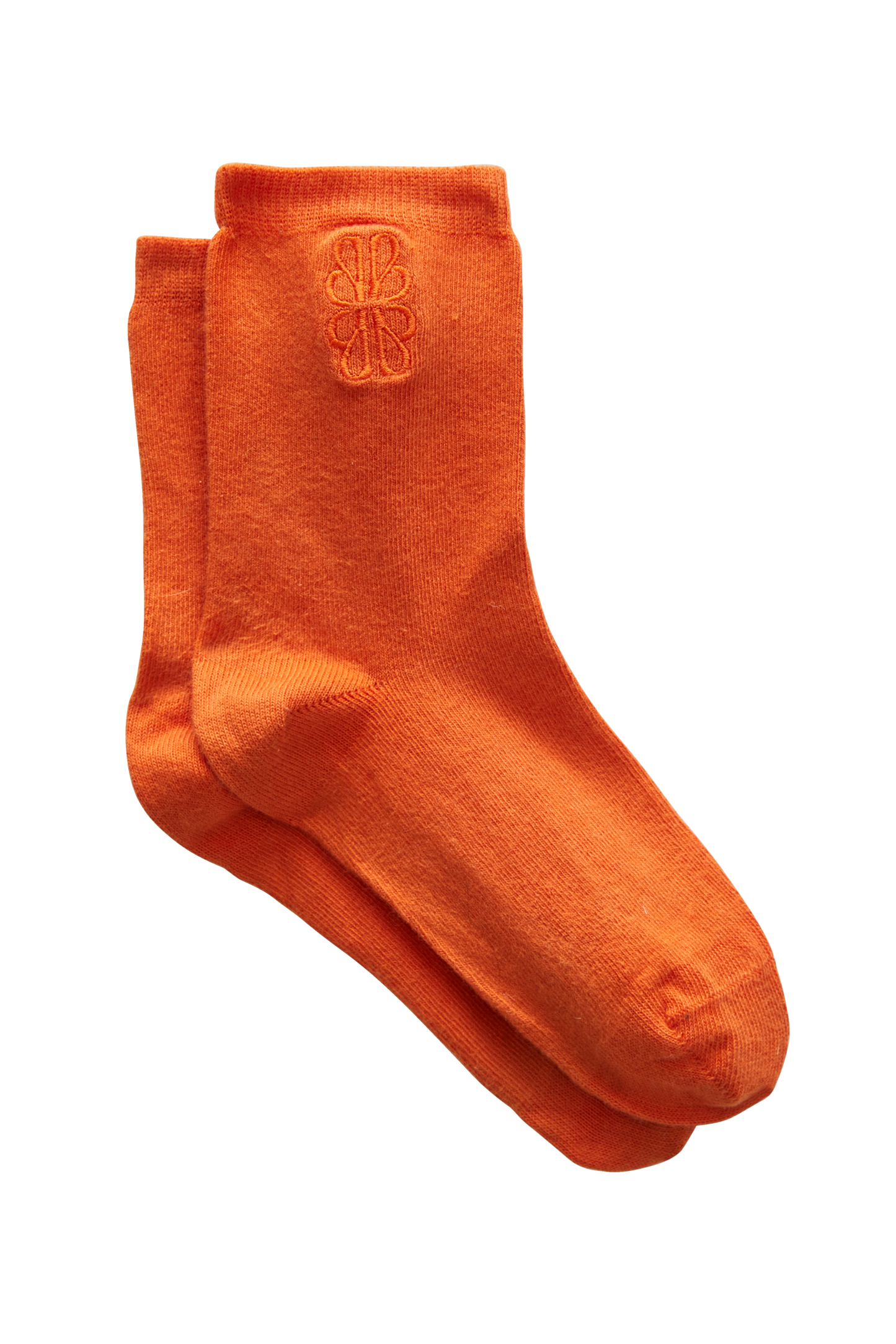 Bright Orange Tobby Socks