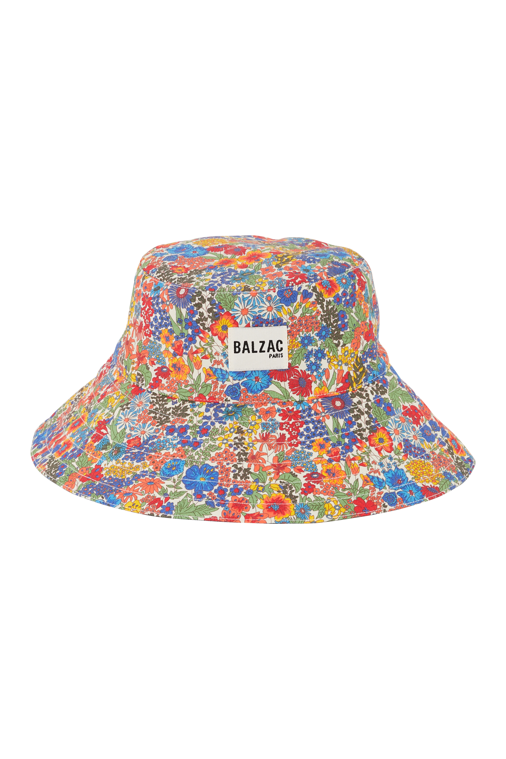 Bob Verveine in fabric Liberty blue and yellow and stripe navy